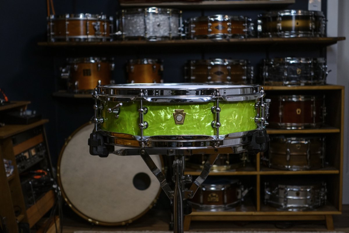 Ludwig Legacy Mahogany Custom Downbeat Tribute 4” x 14” Snare Drum